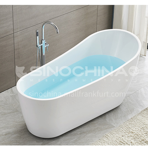 Bathroom   White Color   FreeStanding    Acrylic Bathtub 